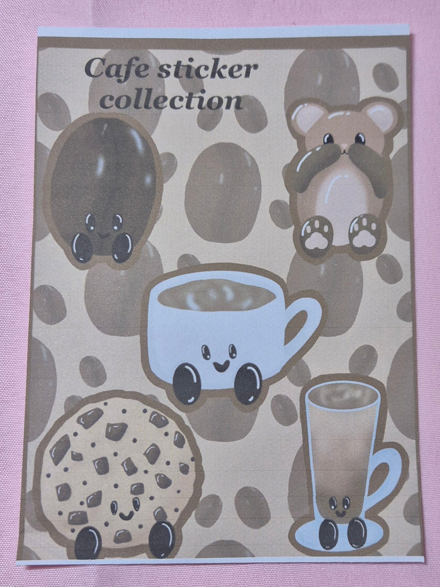Cafe sticker set (5)