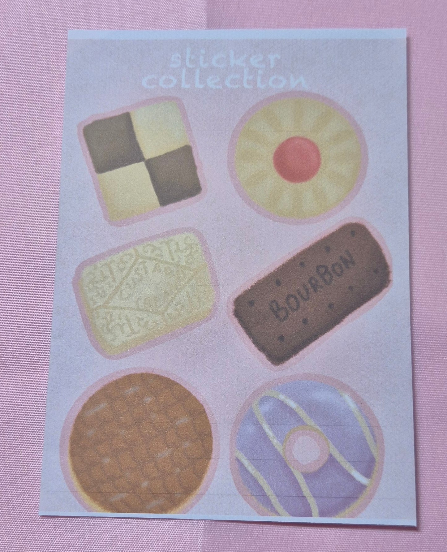 Biscuit sticker pack (6)
