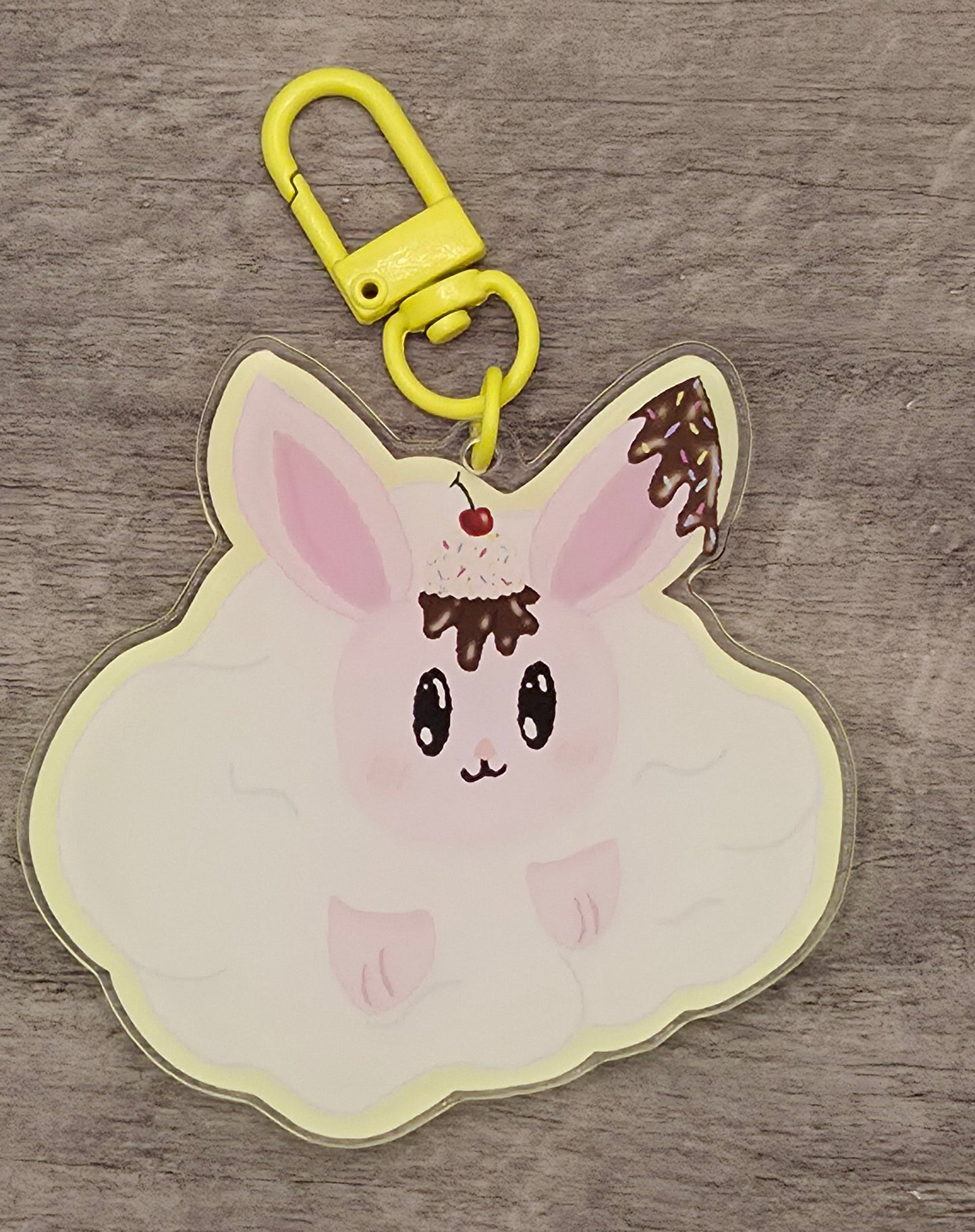 Rabbit Cloud Keychain