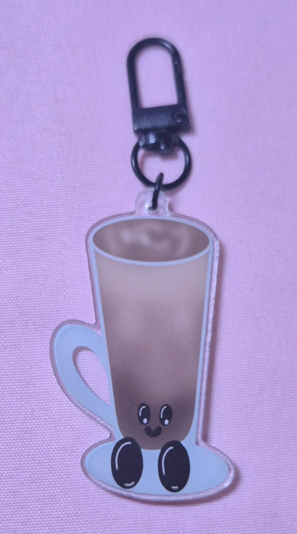 Latte keychain