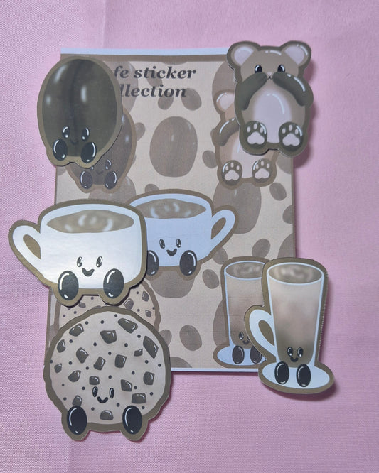 Cafe sticker set (5)