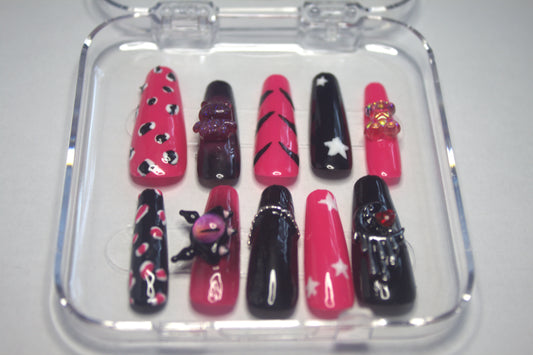 BlackPink nails
