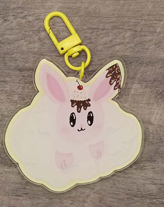 Rabbit Cloud Keychain