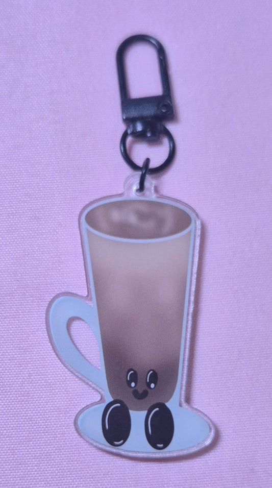 Latte keychain