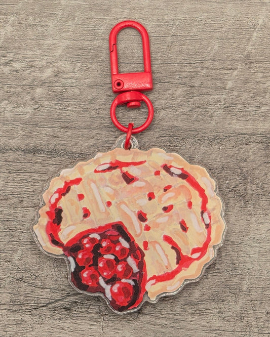 Cherry Pie Keychain
