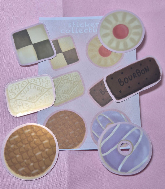 Biscuit sticker pack (6)